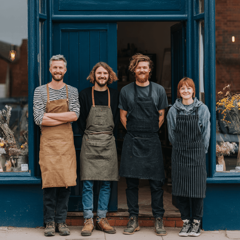 Independent shop team